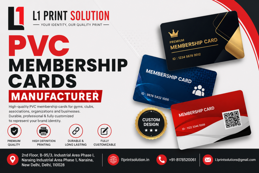 PVC Membership Card Manufacturers