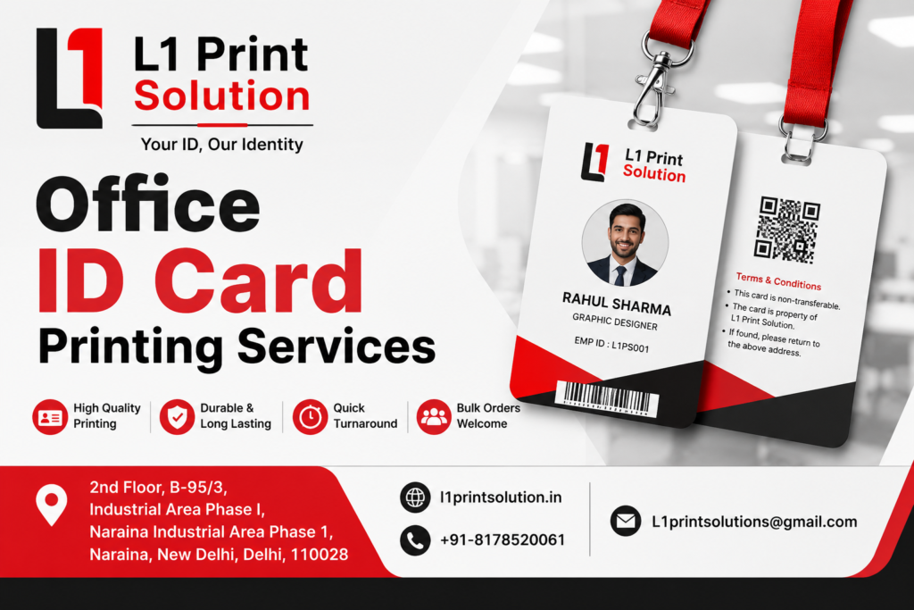 Office ID Card Printing Services