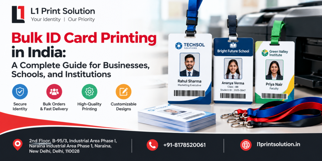 Bulk ID Card Printing in India