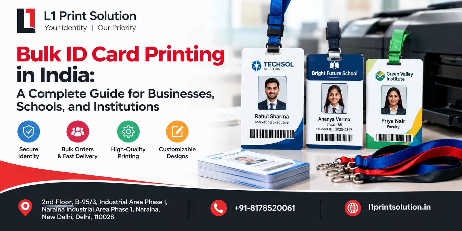 Bulk ID Card Printing in India