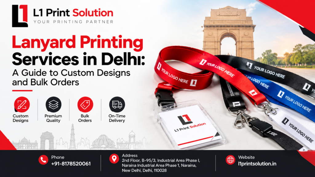 Lanyard Printing Services in Delhi